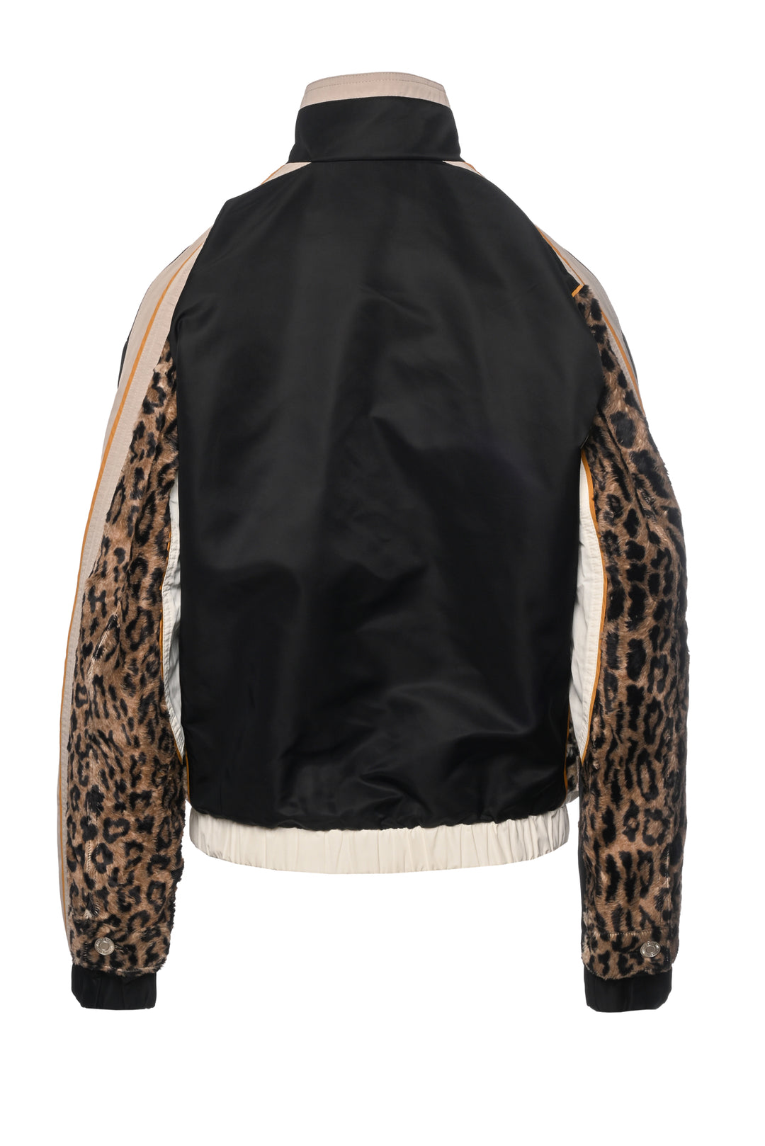 Martine Rose Size S Hybrid Leopard Print Insert Track Jacket