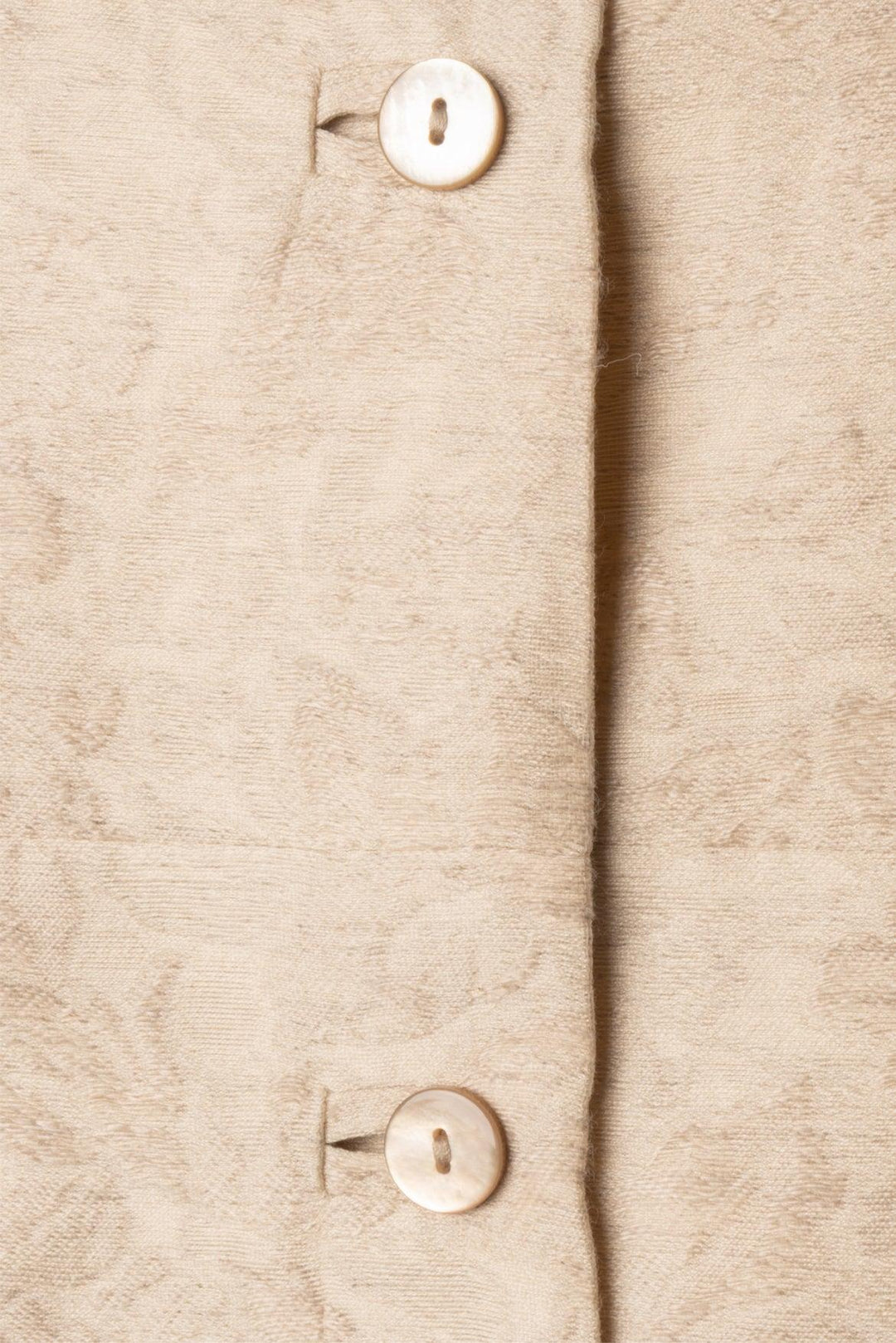 Cinzia Rocca Size 10 Collarless Jacquard Coat