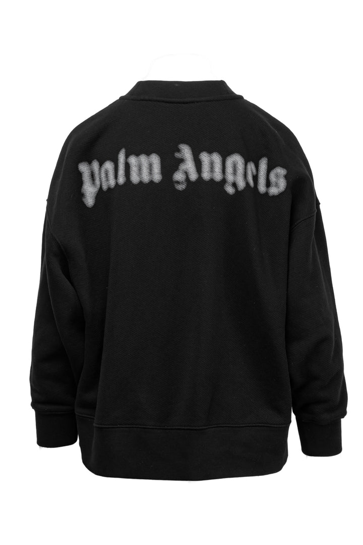 Palm Angels Size S Logo Tab Sweatshirt