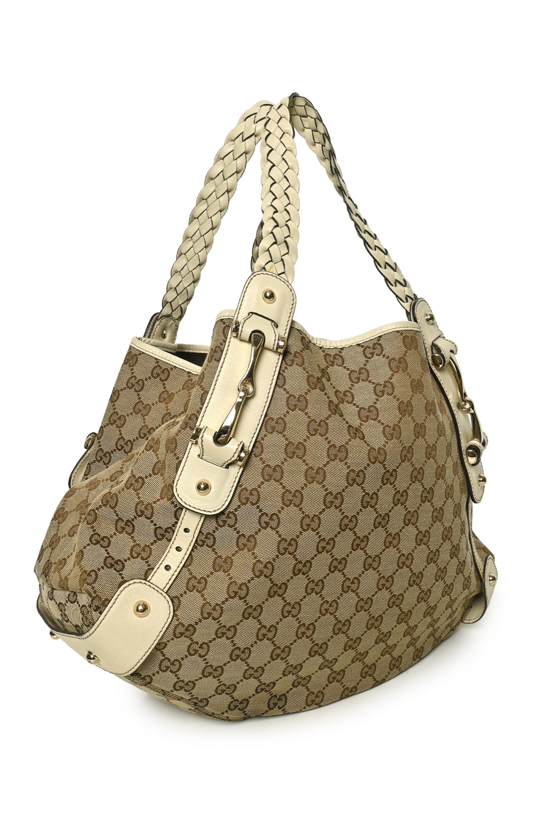 Gucci Canvas GG Pelham Shoulder Bag