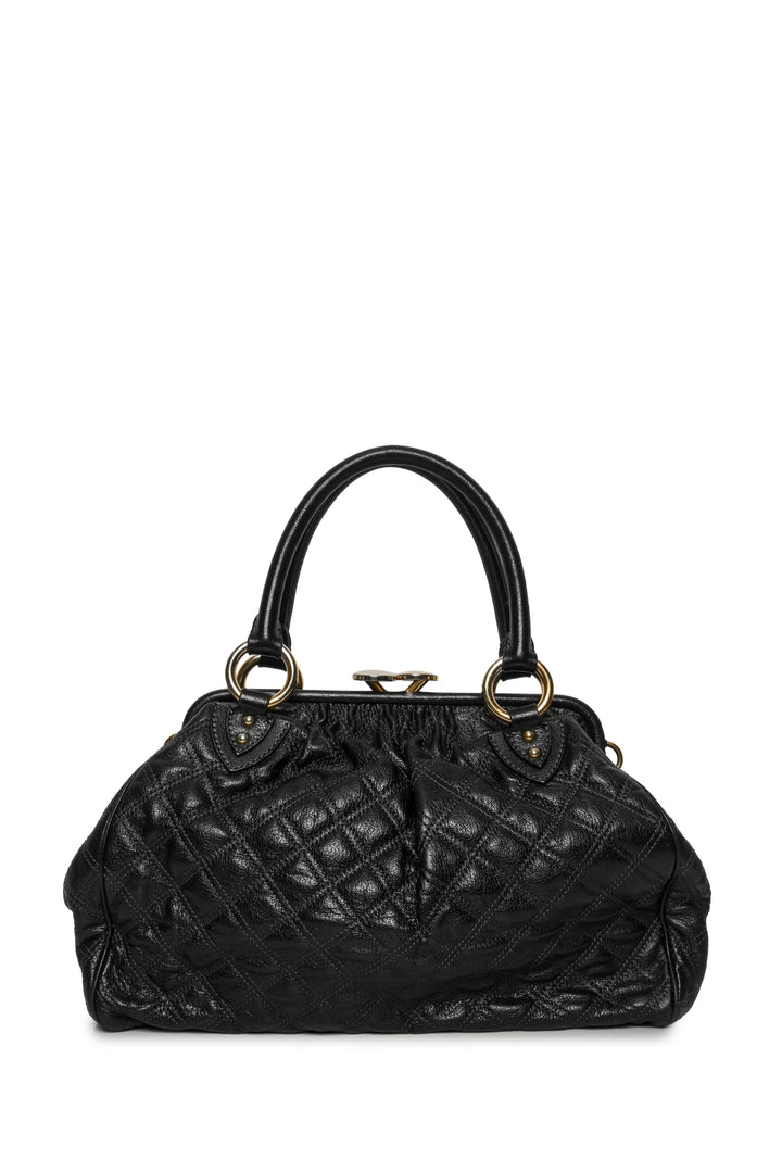 Marc Jacobs Re-Edition Quitled Leather Stam Shoulder Bag