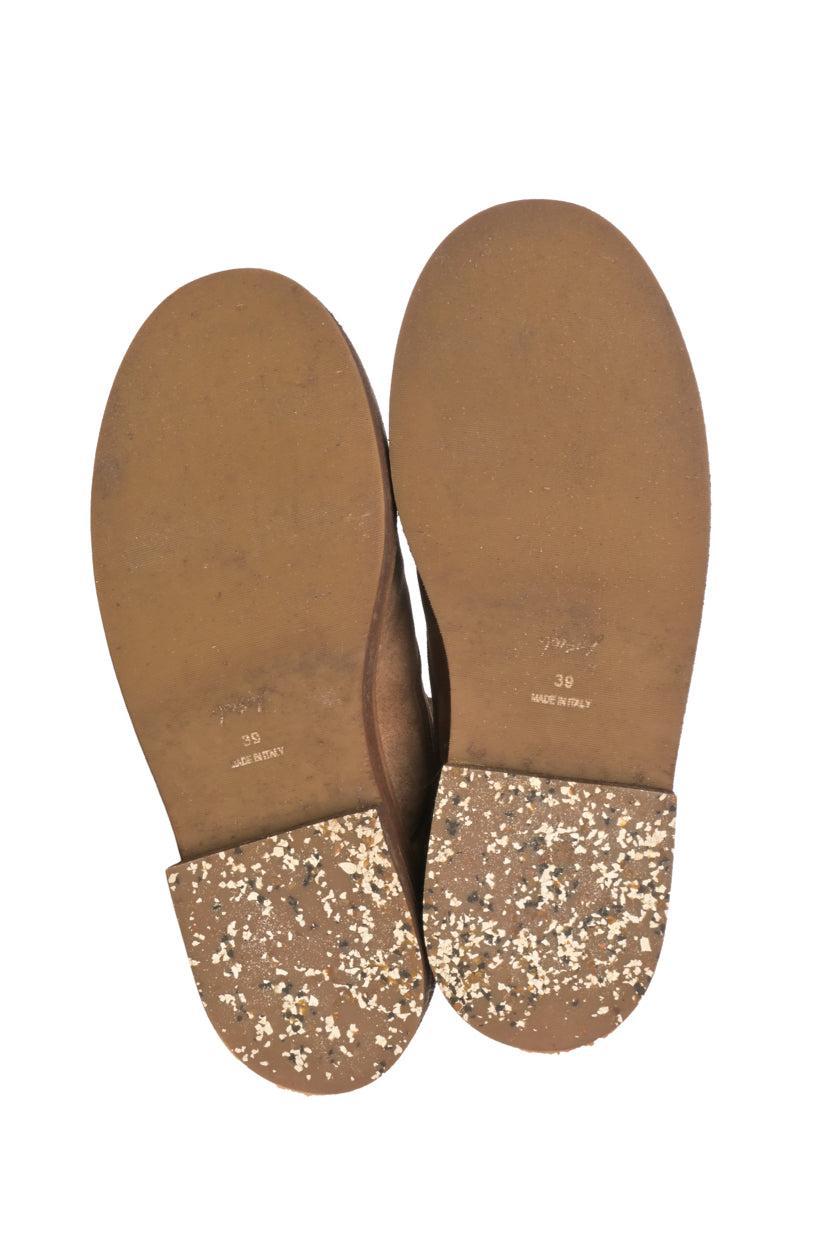 Marsell Size 39 Parrucca Leather Combat Boots