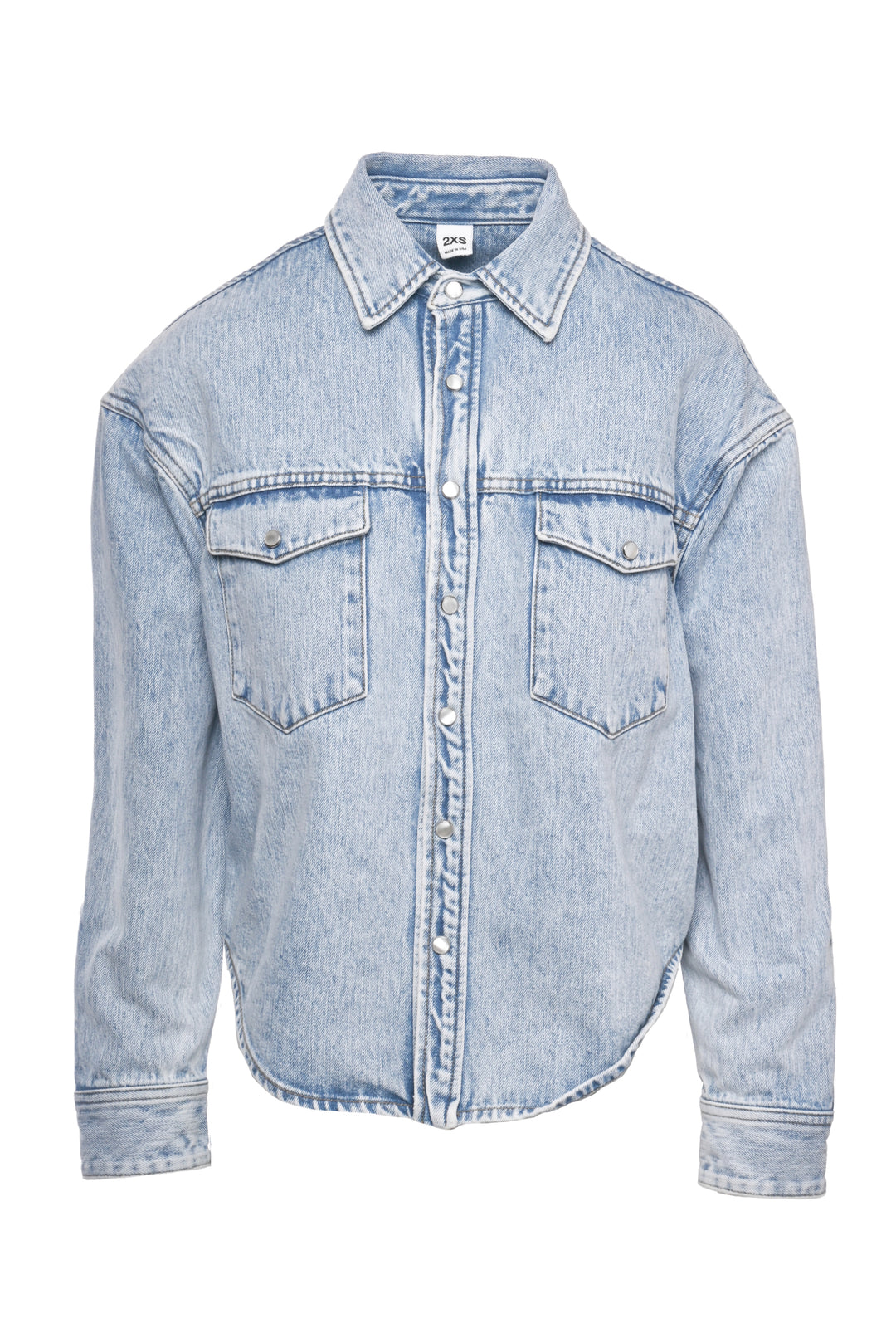 Wardrobe.NYC Size 2XS Denim Shirt Jacket