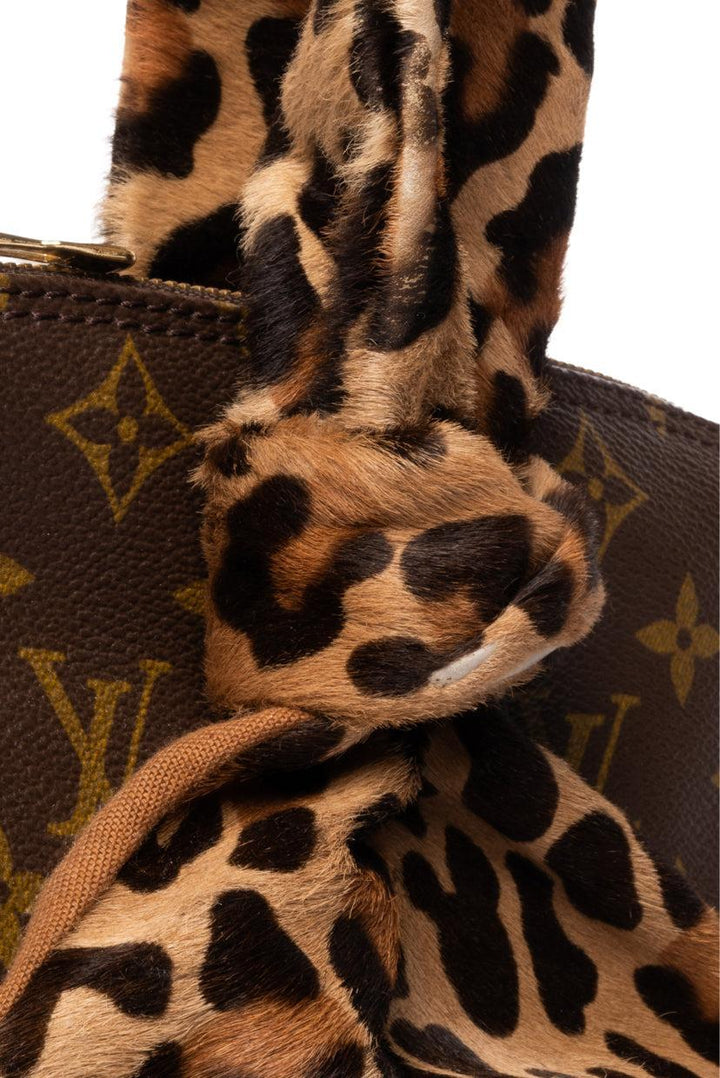 Louis Vuitton x Alaia Limited Edition Pony Hair Top Handle Alma Purse and Set