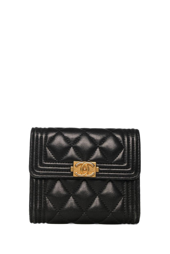 Chanel 2019 Small Boy Flap Wallet