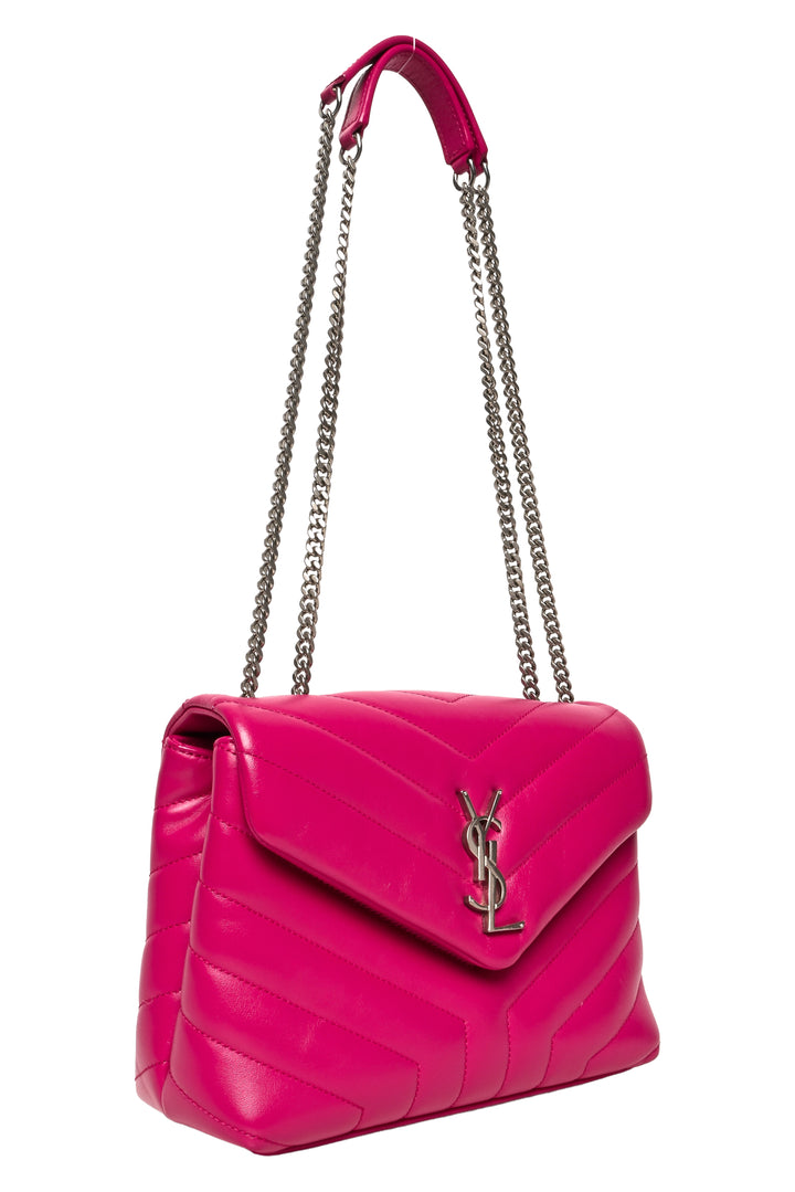 Saint Laurent Loulou Toy Matelasse Shoulder Bag