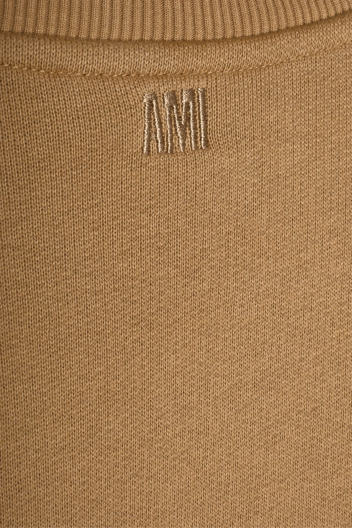 Ami Size S Ami De CÅ“ur Heavyweight Embroidered Logo Sweatshirt