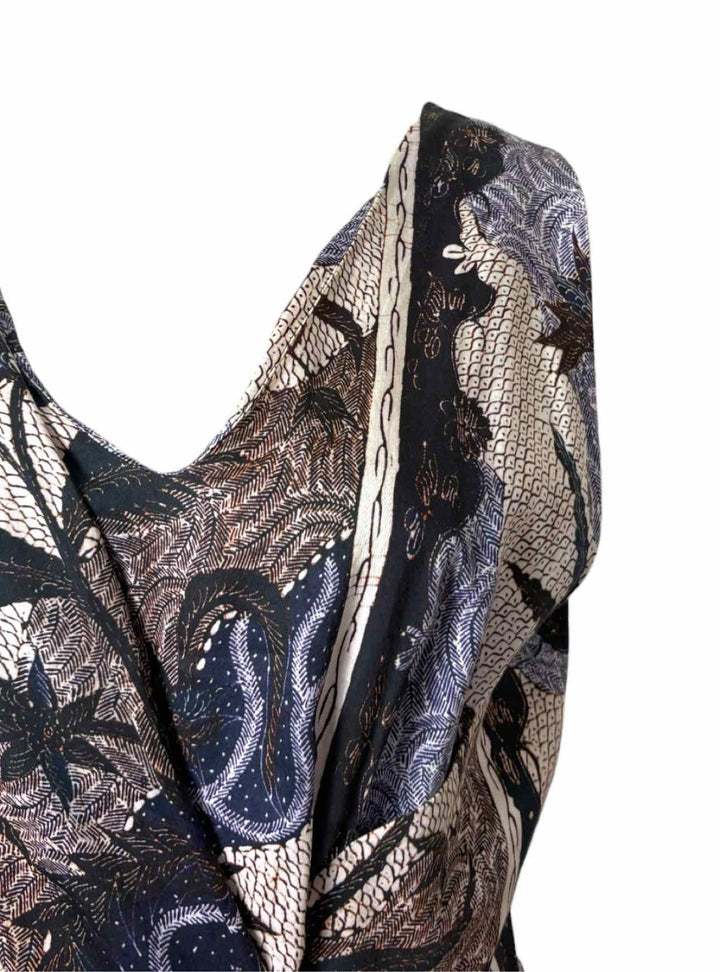 Dries Van Noten Size 40 Printed Cotton Dress