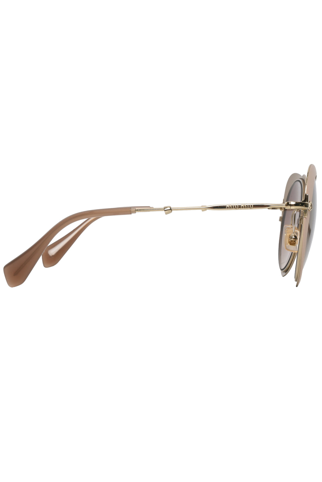 Miu Miu Heart Frame Sunglasses