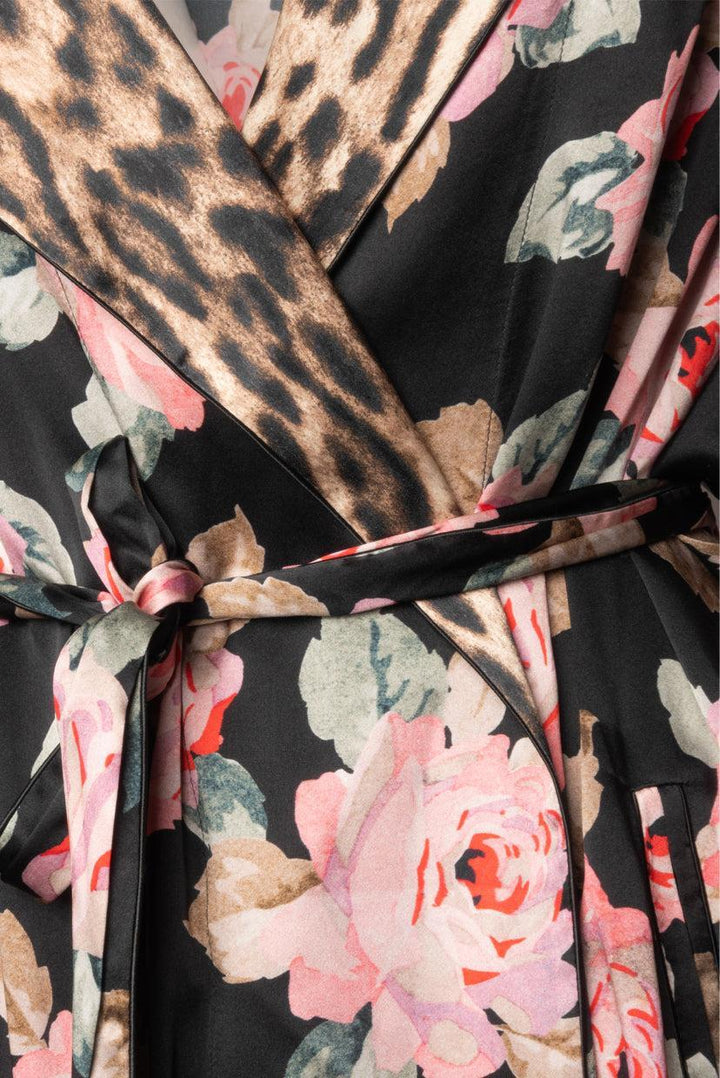 R13 Size S Silk Smoking Robe Kimono