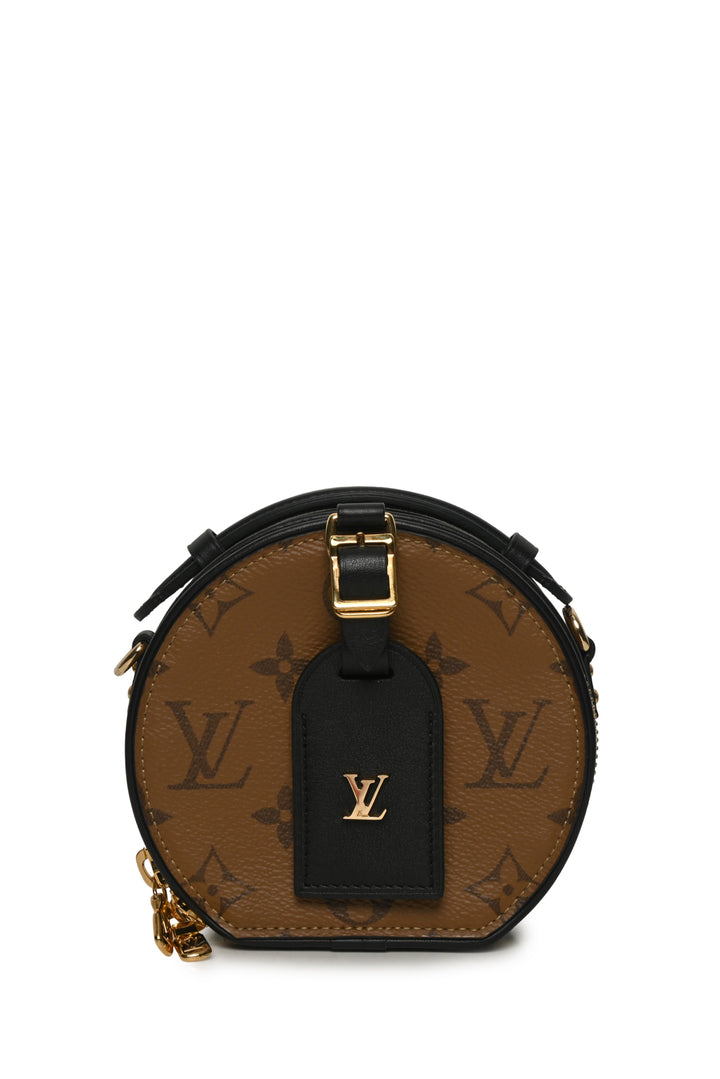 Louis Vuitton 2019 Monogram Reverse Mini Boite Chapeau Crossbody