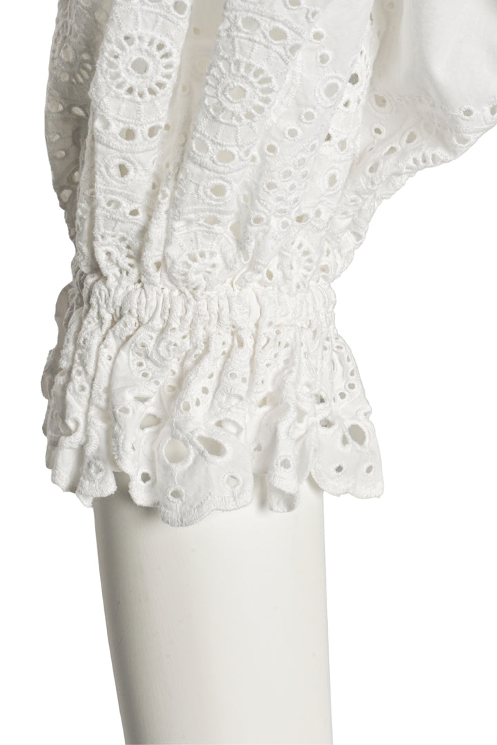 Ulla Johnson Size 4 Narcisa Eyelet Maxi Dress