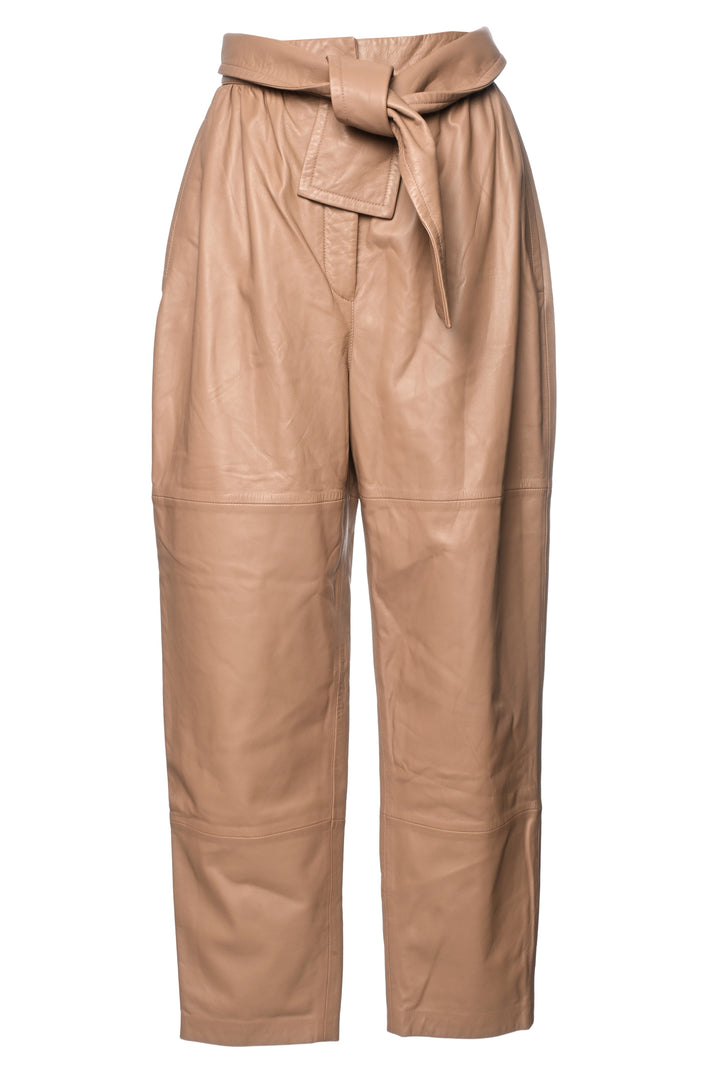 Zimmermann Size 1 Espionage Leather Obi Pants