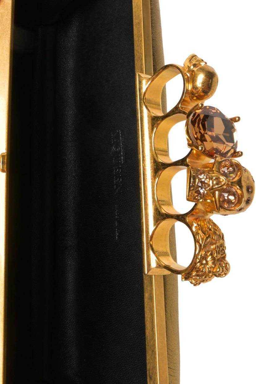 Alexander Mcqueen Skull Knuckle Duster Clutch