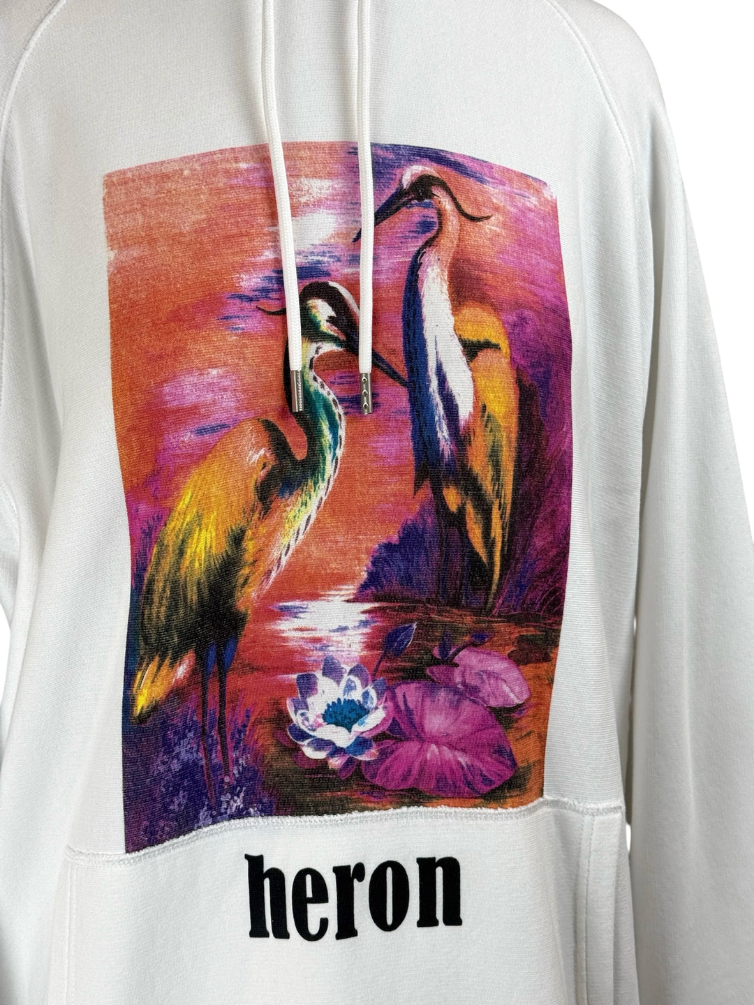 Heron Preston Size L Printed Aironi Raglan Men's Hoodie