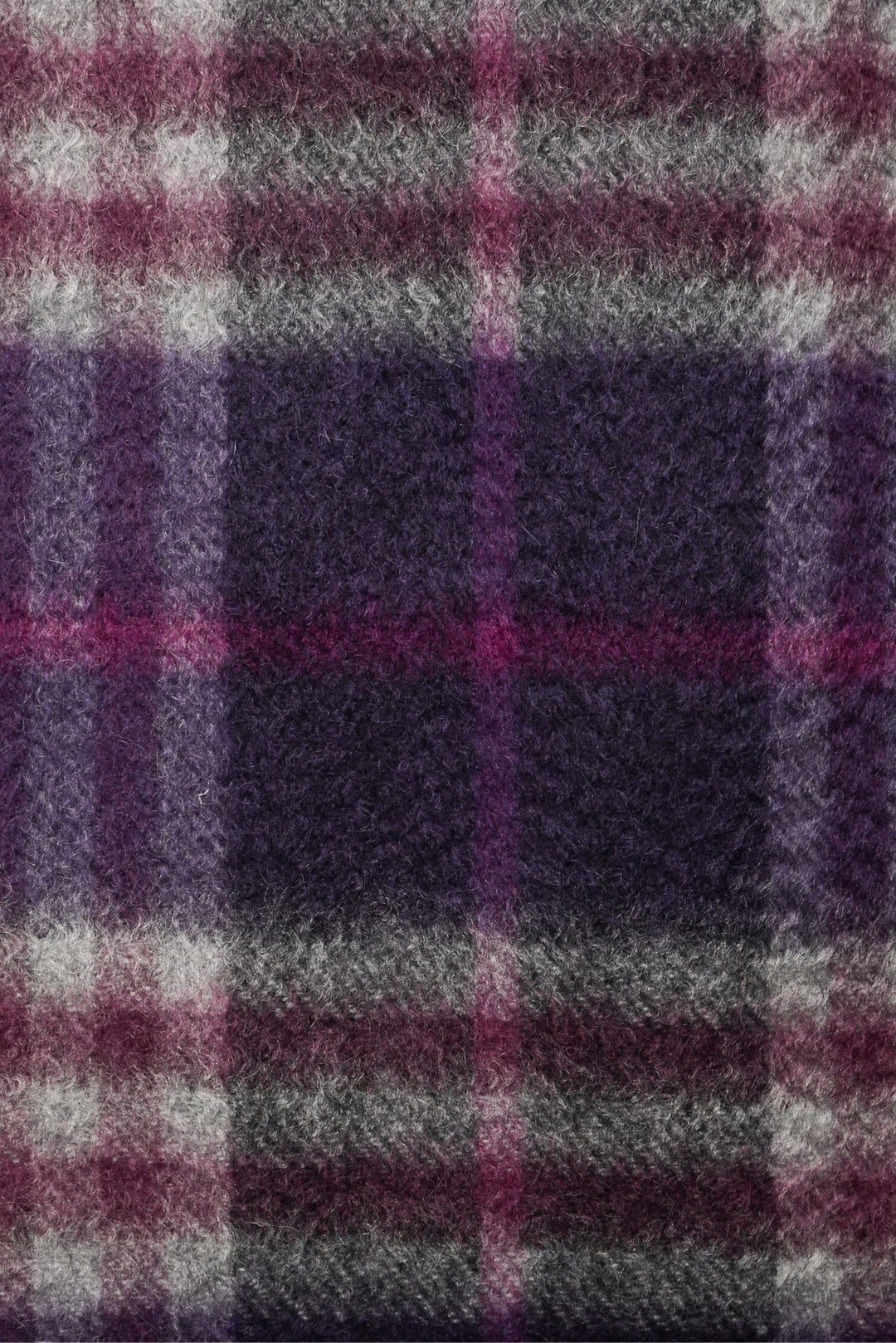 Burberry Cashmere Check Fringe Scarf