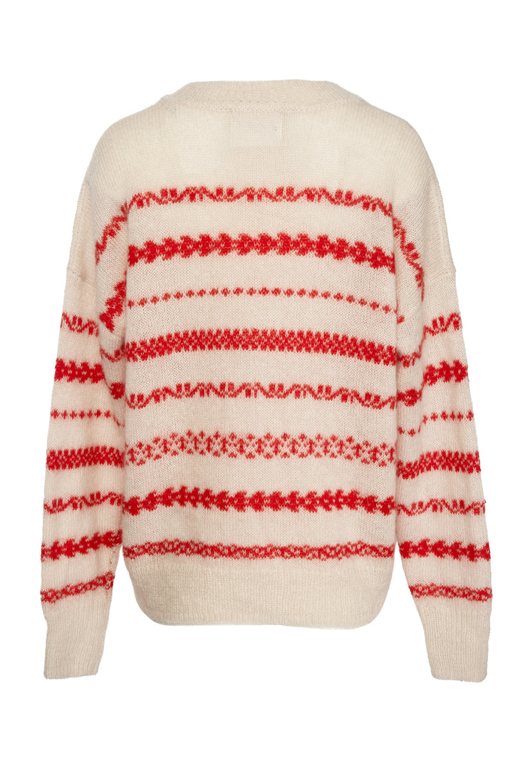 Isabel Marant Etoile Size 38 Aretha Striped Mohair Sweater