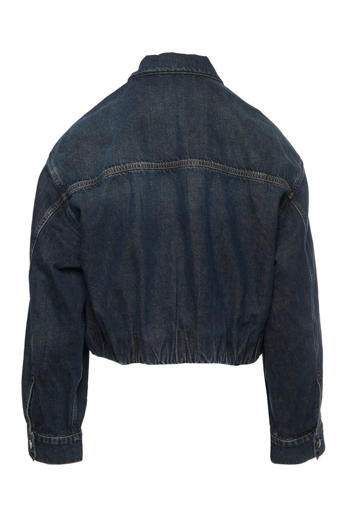 Closed Size M Folded Hem Denim Jacket