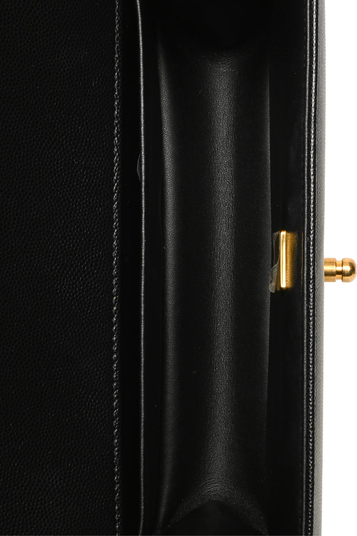 Chanel 2024 Quilted Caviar Medium Boy Bag