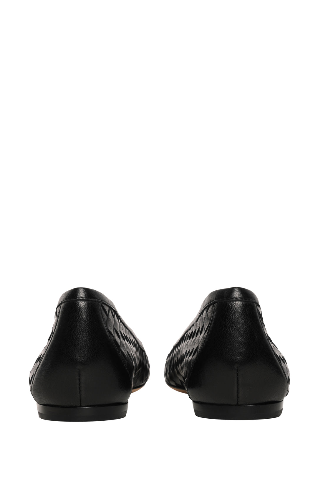 Bottega Veneta Size 36.5 Intrecciato Leather Ballet Flats