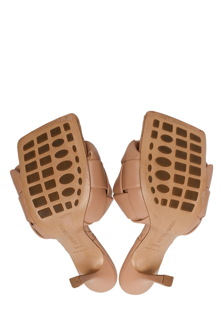 Bottega Veneta Size 36.5 Maxi Intrecciato Lido Mule Sandals