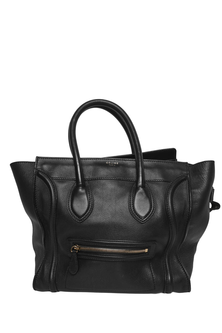 Celine 2010 Micro Luggage Tote