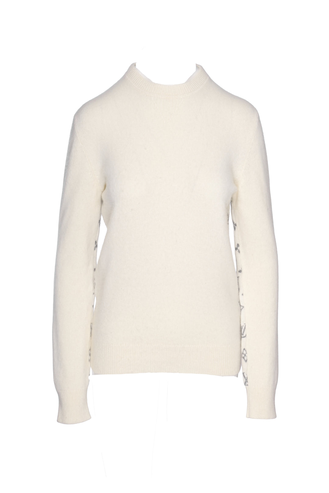 Louis Vuitton Size S LV Monogram Cashmere Sweater