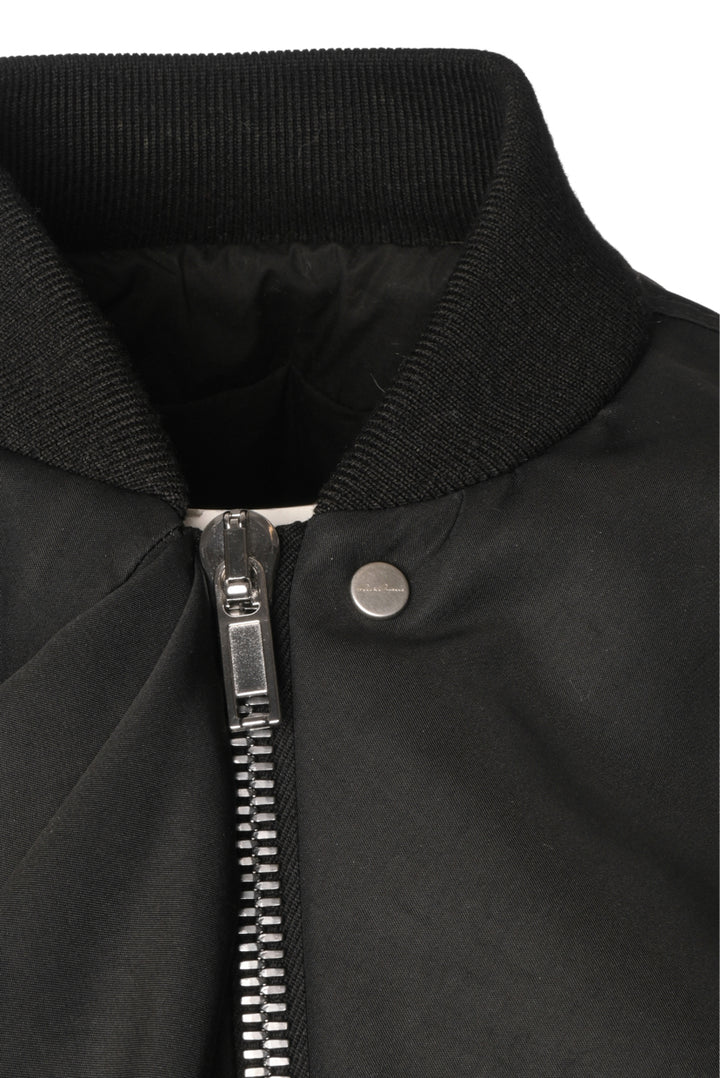 Rick Owens Size 4 Ripple Flight Bomber Jacket