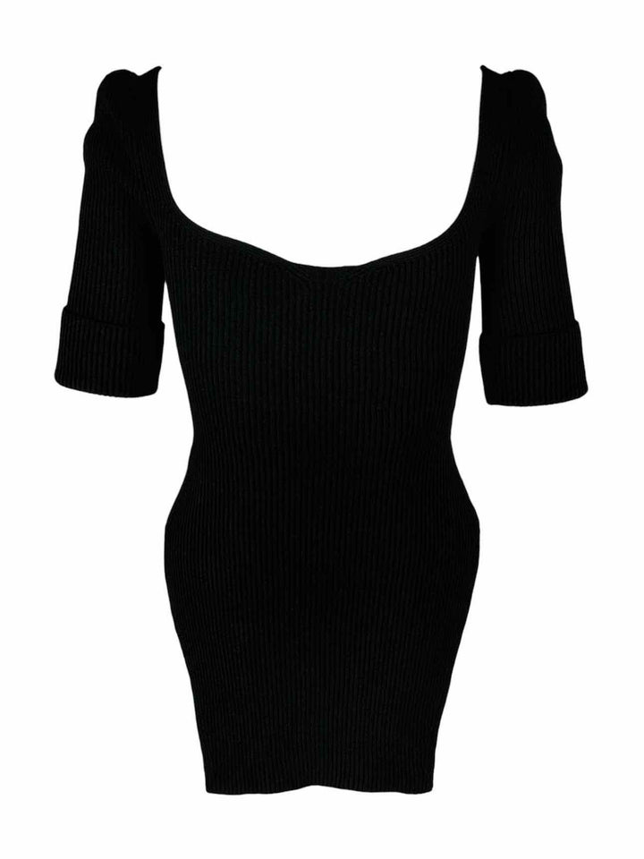 Khaite Size S Irina Ribbed-Knit Tops