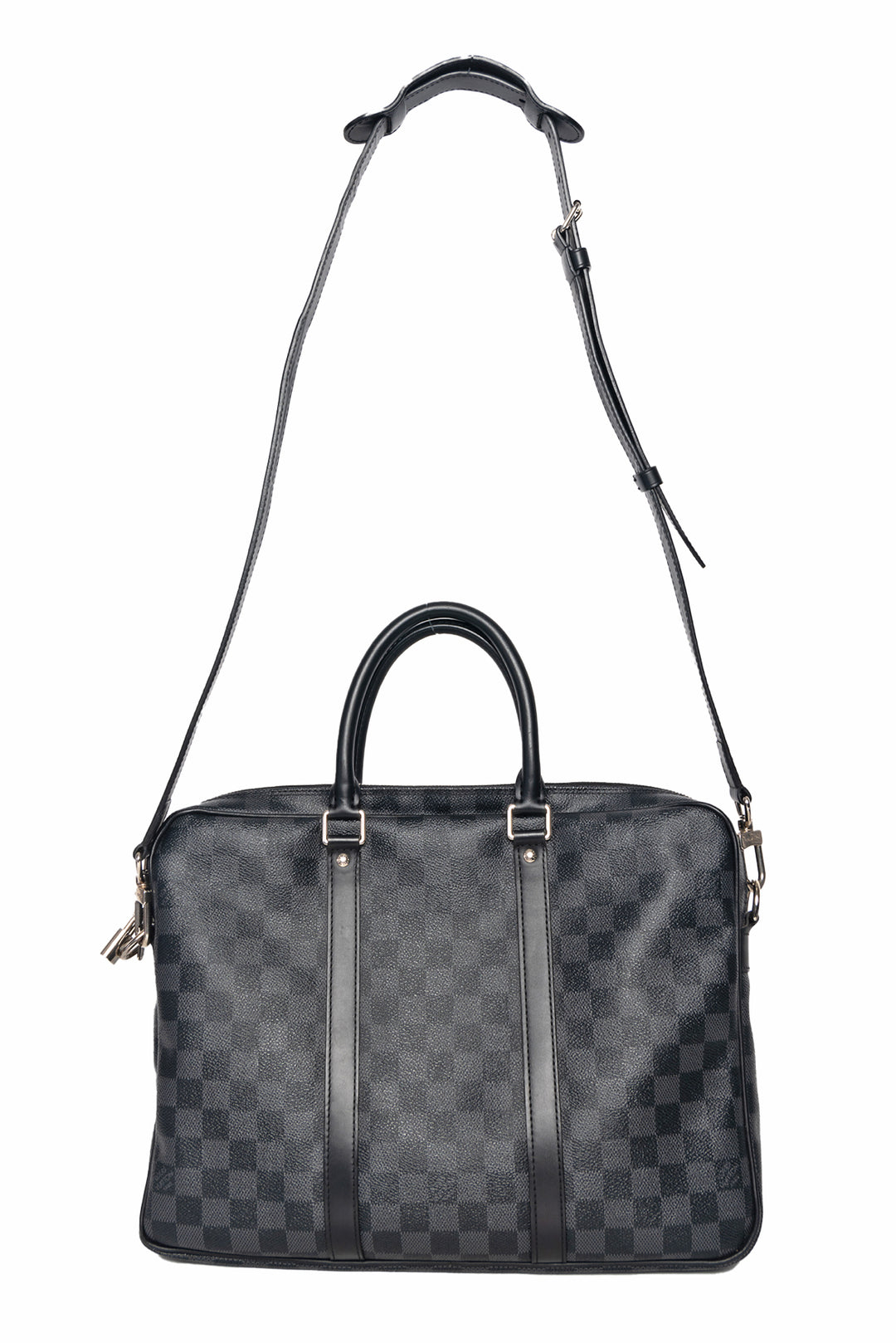 Louis Vuitton 2018 Damier Ebene Porte-Documents Voyage PM Briefcase