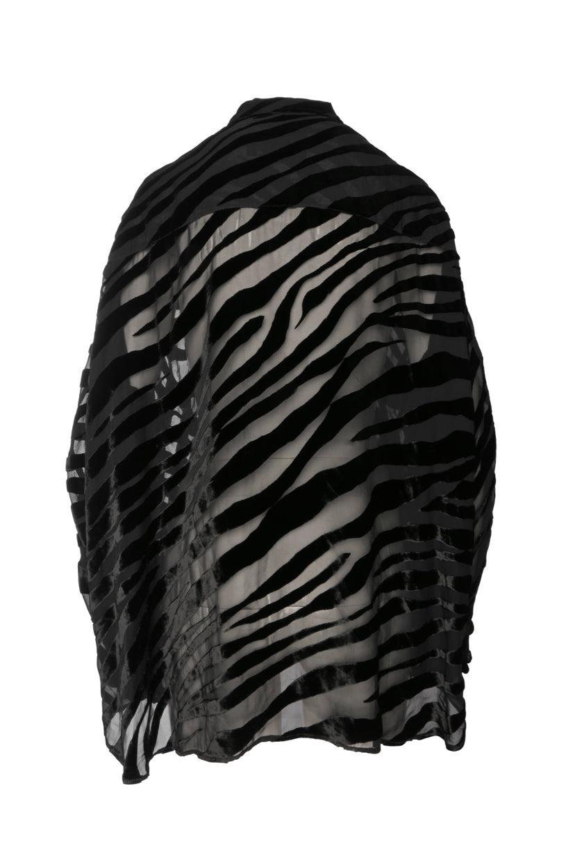 R13 Size XS Drop Neck Tuxedo Shirt