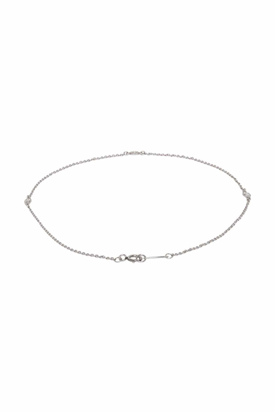 Tiffany & Co Diamonds By The Yard Platinum Anklet