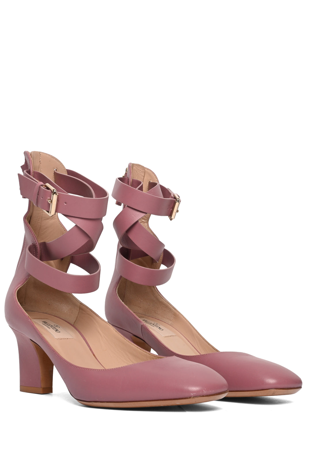 Valentino Size 38.5 Strappy Pumps