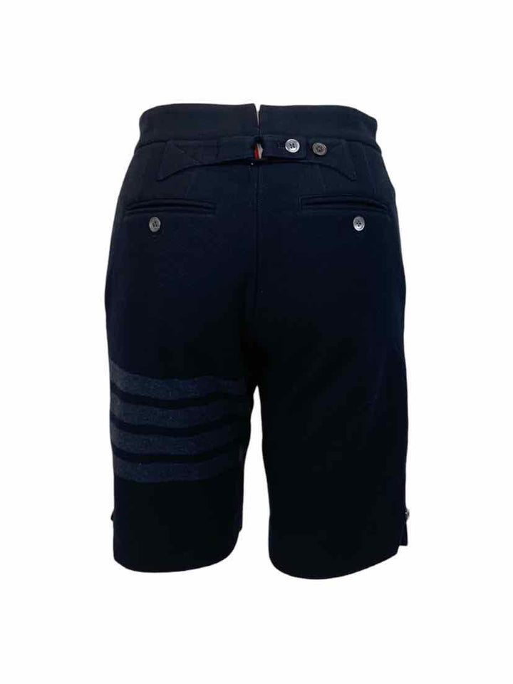 Thom Browne Size 38 Cotton Twill 4-Bar Shorts