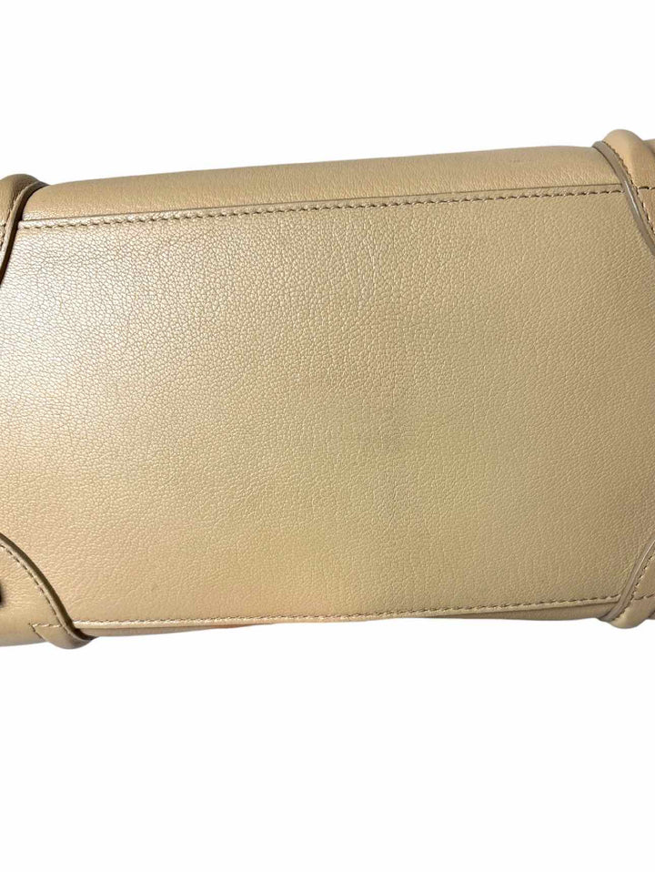 Celine Leather Mini Luggage Tote Purse