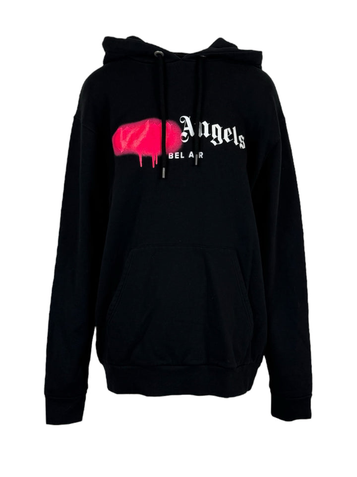 Palm Angels Size M Bel Air Sprayed Hoodie