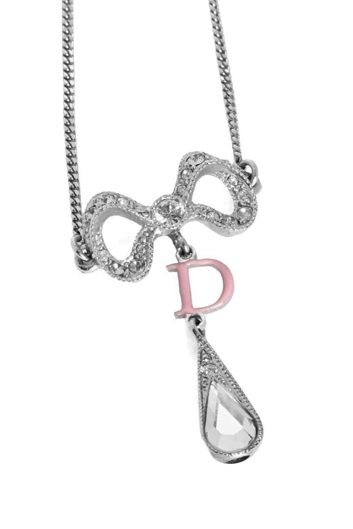 Dior Bow & Tear Drop Crystal Bracelet