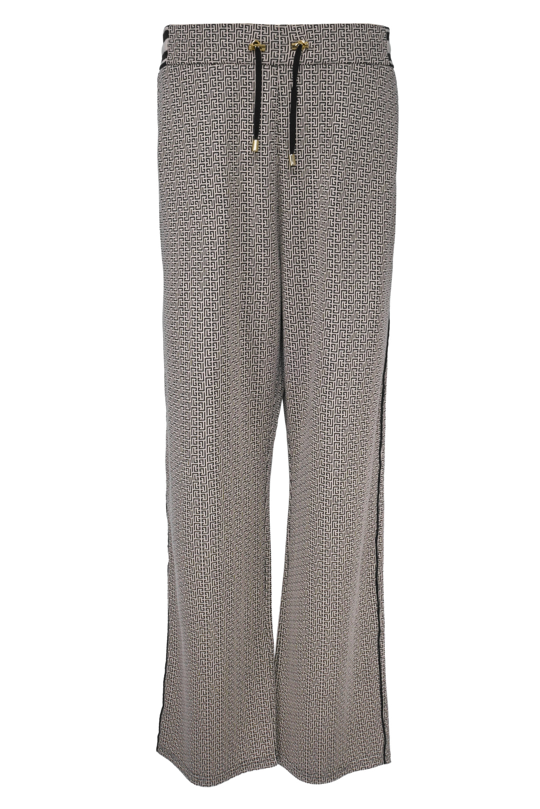Balmain Size XL Men's Monogram Track Pants