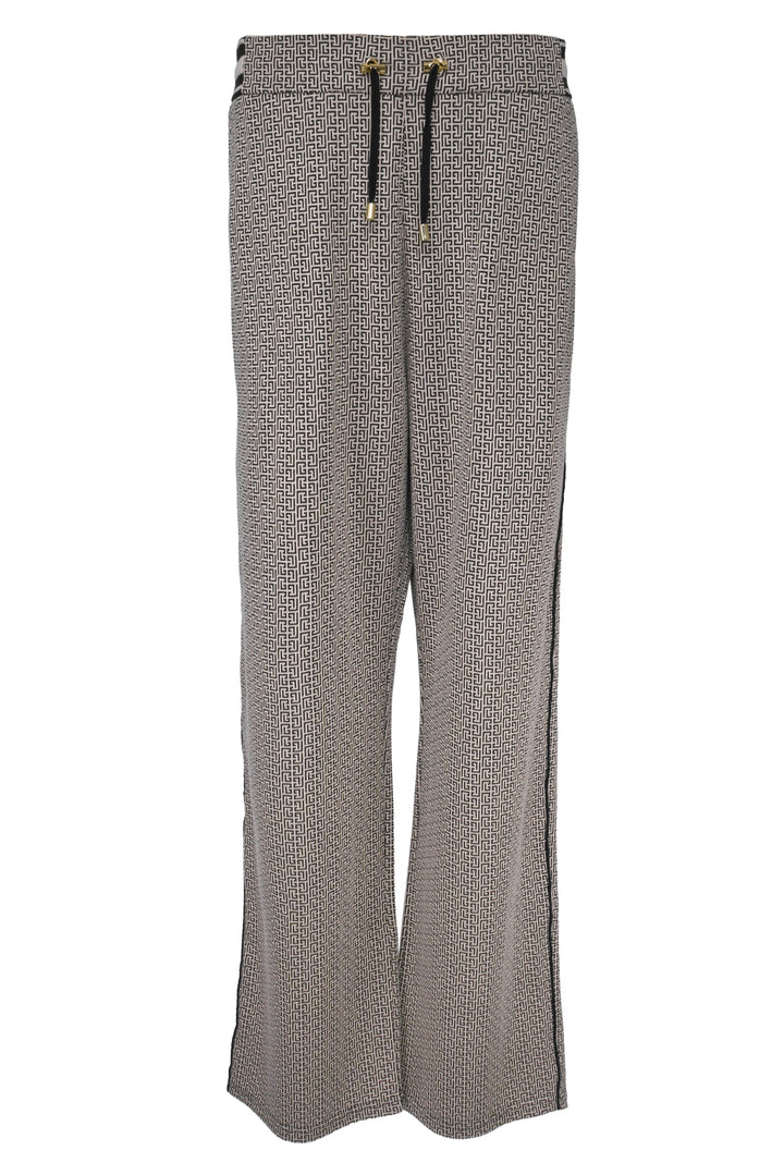 Balmain Size XL Men's Monogram Track Pants