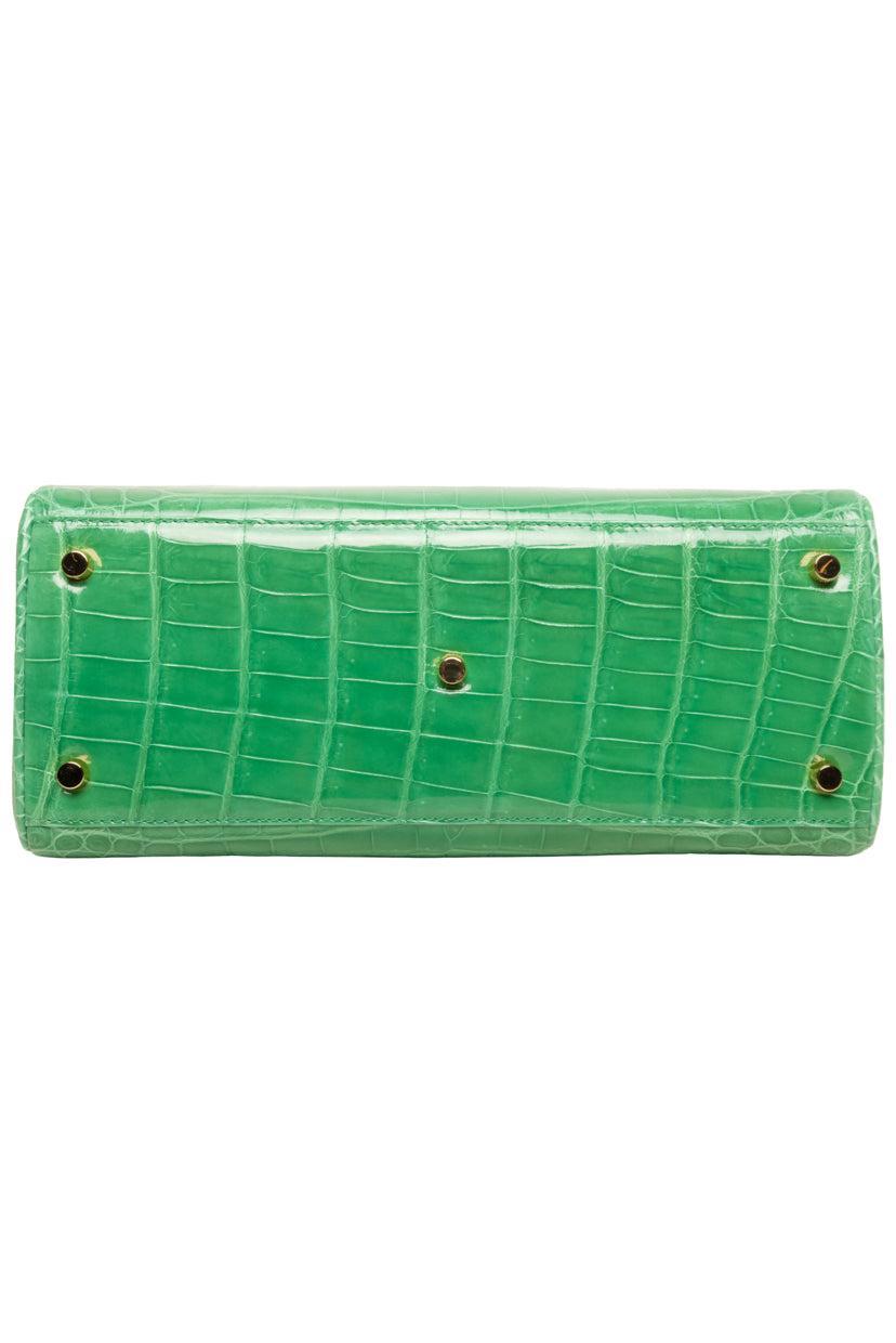 Kwanpen The Raffles Classic Crocodile Purse