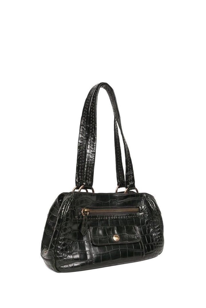 Prada Vintage Crocodile Leather Shoulder Bag