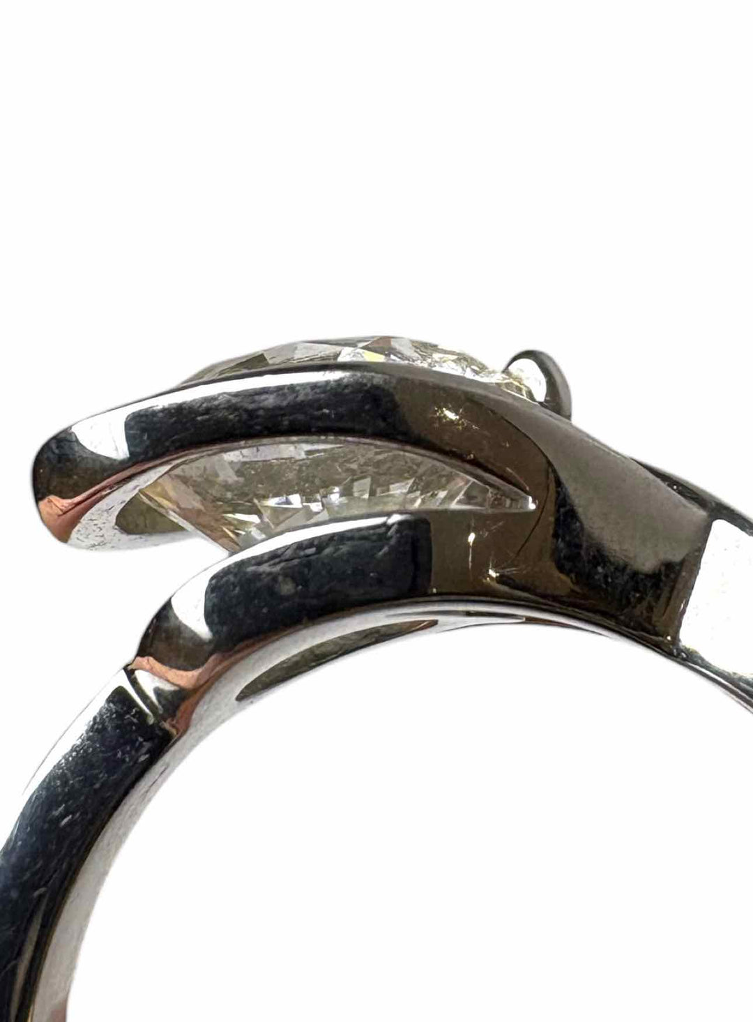 Pandora Size 5 14K Gold Ring with 2CT Lab Grown Diamond.