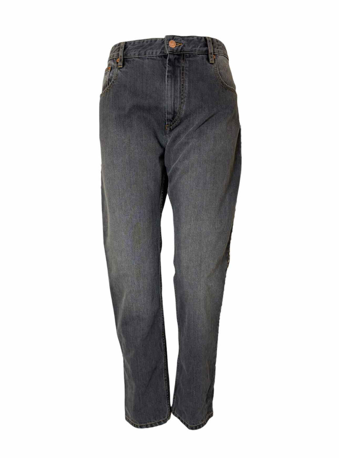 Isabel Marant Size 40 Crystal Stud Trim Distressed Jeans