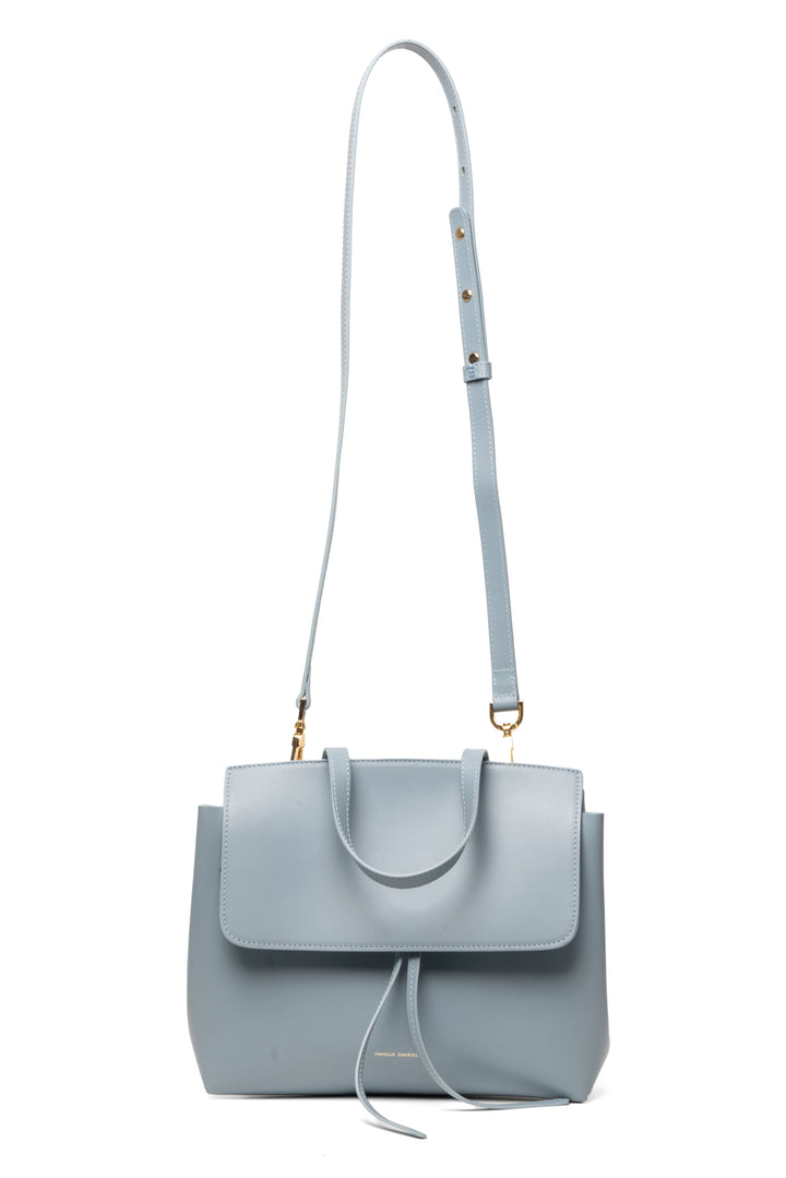 Mansur Gavriel Smooth Leather Small Lady Top Handle