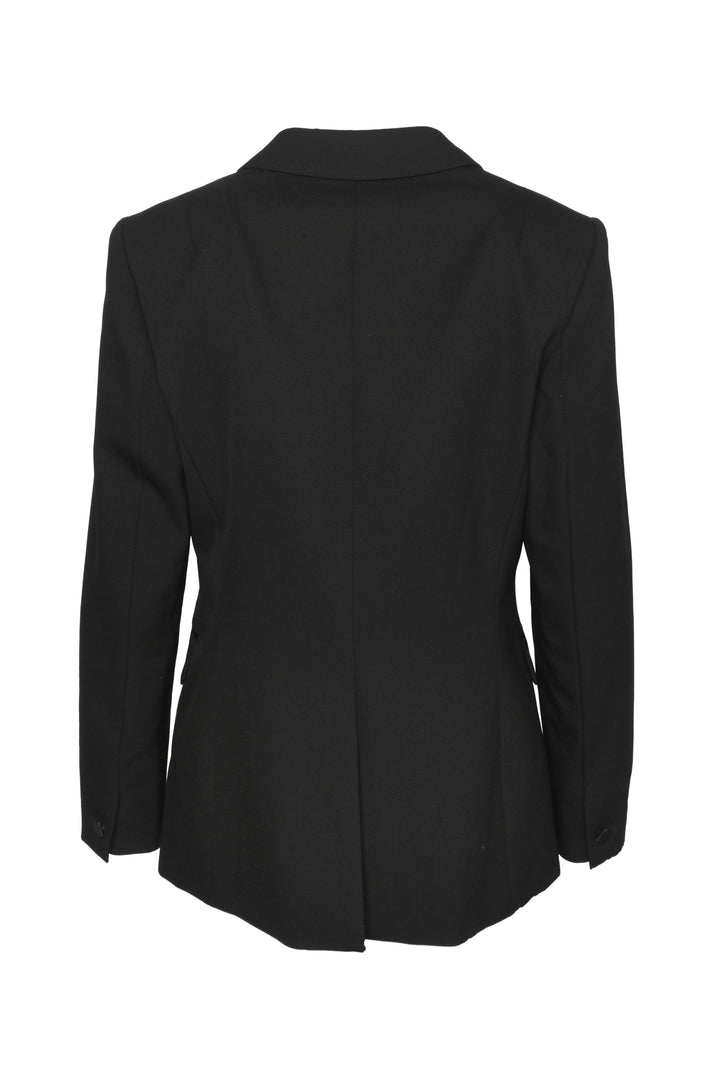 Reiss Size 8 Wren Satin Trimmed Blazer