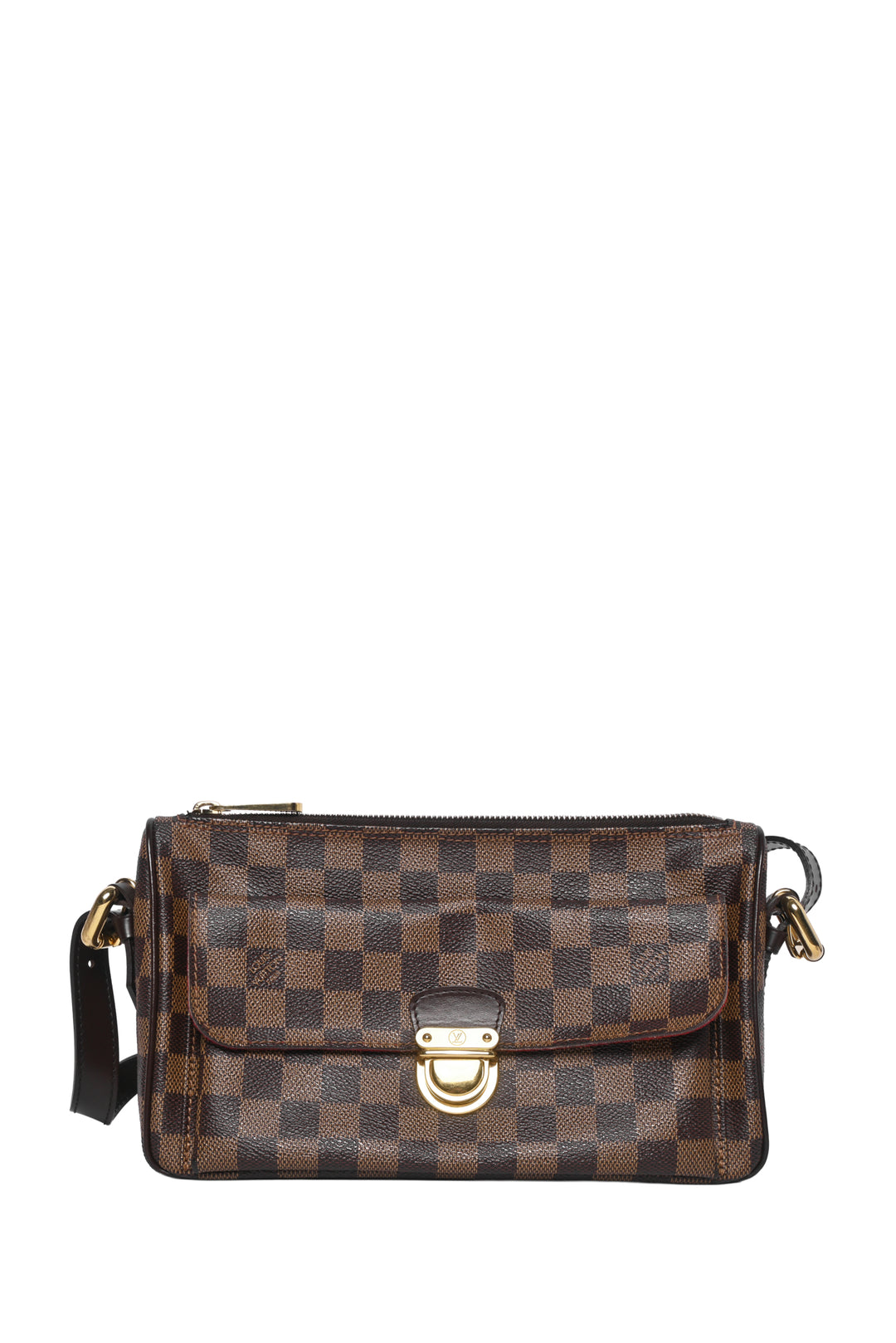 Louis Vuitton 2005 Damier Ebene Canvas Ravello GM Shoulder Bag