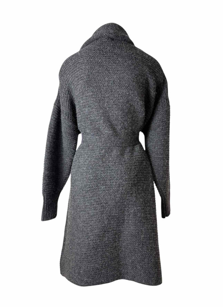 Ichi Antiquities Size OS Long Wool Belted Cardigan