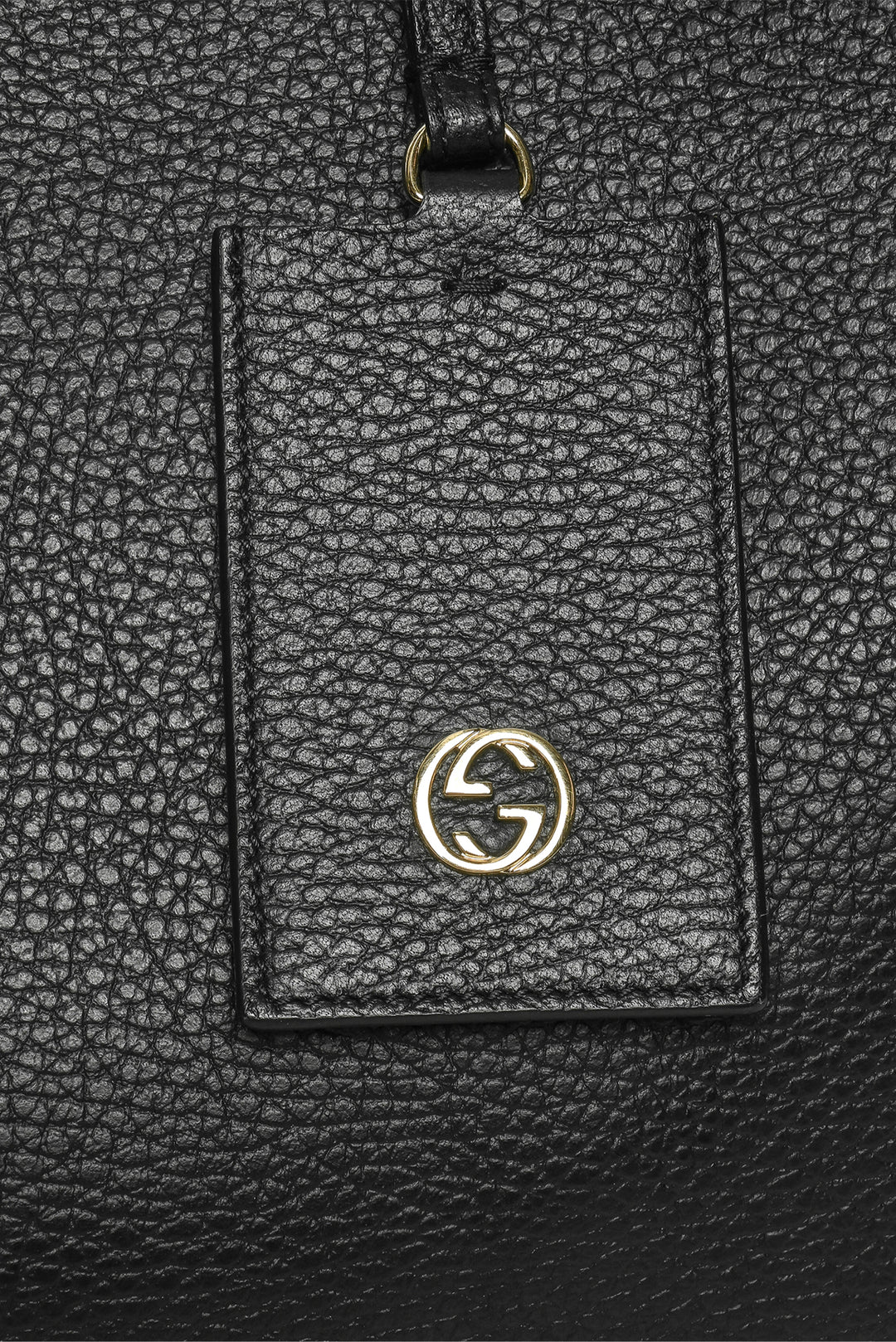 Gucci Dollar Calfskin Leather Swing Tote
