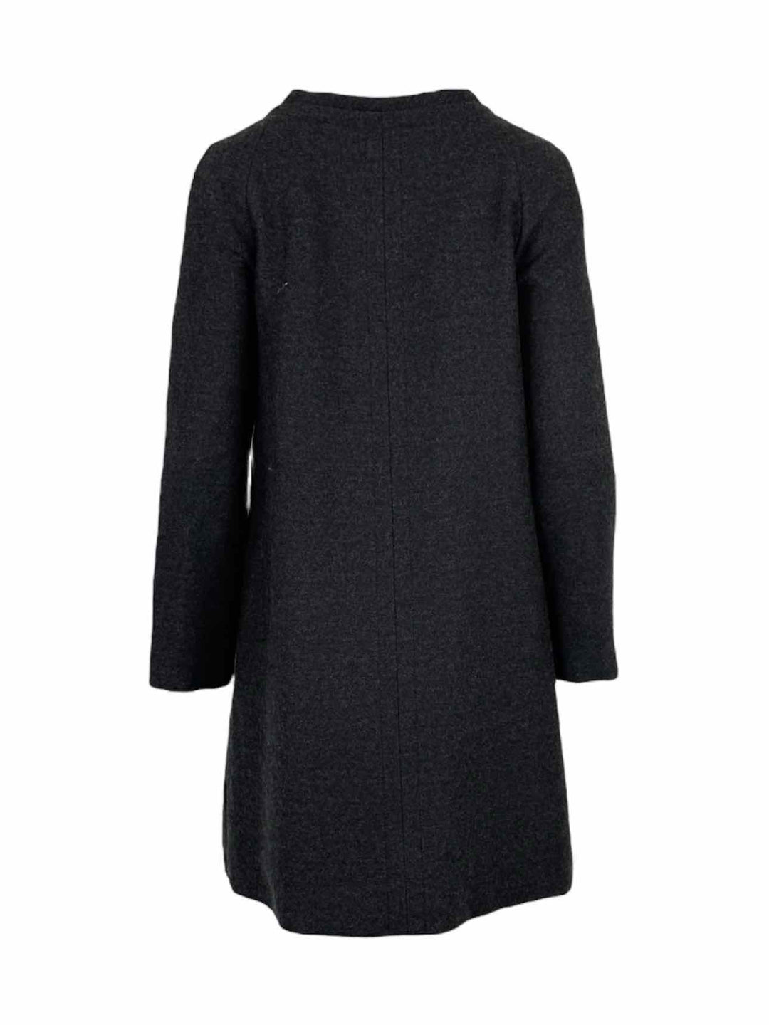 Marni Size 38 Wool Button-up Coat