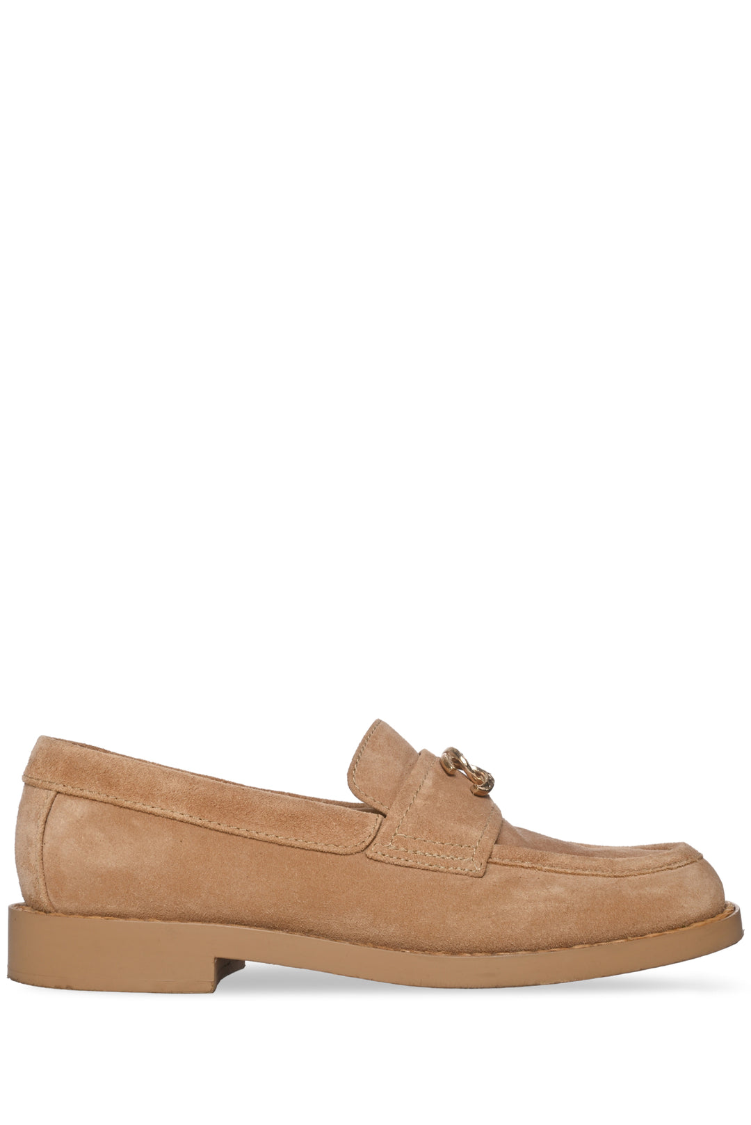 Chanel Size 35.5 Suede CC Loafers